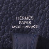 HERMES Hermes Evulin TPM Blue Nuy Silver Bracket D (Around 2019) Ladies Toryon Lemance Shoulder Bag A Rank Used Ginzo