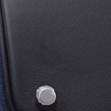 HERMES エルメス ピコタンロック PM  ブルーニュイ(ネイビー) ゴールド金具 Y刻印(2020年頃) レディース フェルト ハンドバッグ 新品 銀蔵