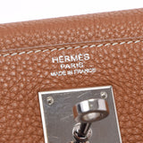 HERMES Hermes Hermes Kelly 32 Inner sewing gold palladium metal □ K engraved (around 2007) Ladies Togo Handbag AB Rank Used Ginzo