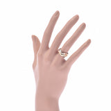 Cartier Cartier Trinity Three Color #49 9 Ladies K18YG/WG/PG Ring/Ring A Rank Used Ginzo