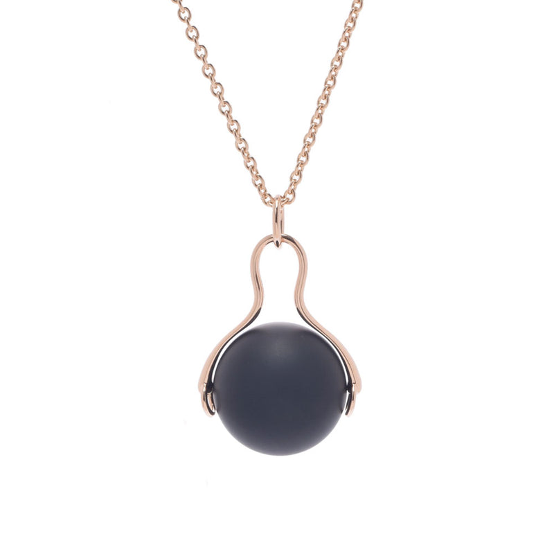 [Summer selection 300,000 or more] HERMES [Hermes] Blackstone necklace/K18PG Ladies