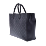 LOUIS VUITTON Louis Vuitton Monogram Eclipse Grand Sack Black M44733 Men's Monogram Canvas Tote Bag A Rank used Ginzo