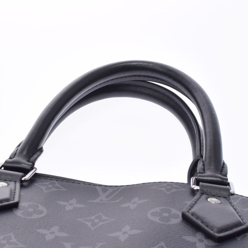 LOUIS VUITTON Louis Vuitton Monogram Eclipse Grand Sack Black M44733 Men's Monogram Canvas Tote Bag A Rank used Ginzo