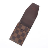 LOUIS VUITTON ルイヴィトン ダミエ シガレットケース ブラウン N63024 メンズ ダミエキャンバス ブランド小物 Aランク 中古 銀蔵