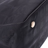 CHANEL Chanel Neutral Line Tote PM Black Ladies Nylon Handbag A Rank used Ginzo