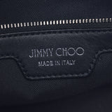 JIMMY CHOO ジミーチュウ ソフィア S スタースタッズ 黒 レディース カーフ トートバッグ ABランク 中古 銀蔵