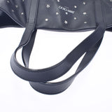 JIMMY CHOO Jimmy Choo Sofia S Star Stars Black Ladies Calf Tote Bag AB Rank Used Ginzo