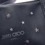 JIMMY CHOO ジミーチュウ ソフィア S スタースタッズ 黒 レディース カーフ トートバッグ ABランク 中古 銀蔵