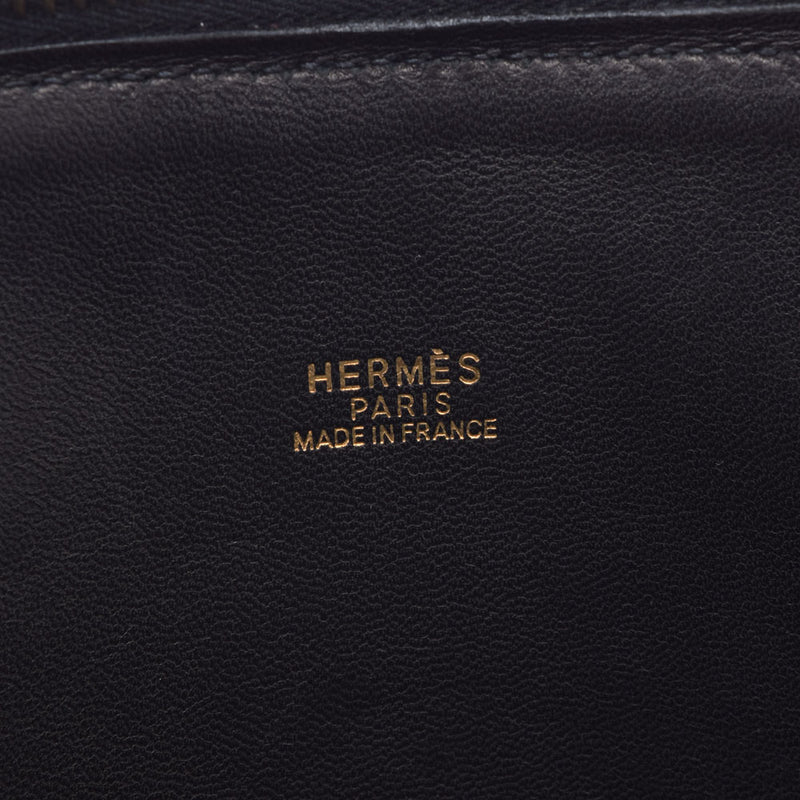 HERMES エルメス ボリード 31 2WAY 黒 ゴールド金具 □H刻印(2004年頃) レディース トリヨンクレマンス ハンドバッグ Aランク 中古 銀蔵