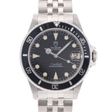 TUDOR Toodle Submariner Borderless 76000 Men's SS Watch Automatic Black Dial A Rank used Ginzo