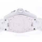 CHANEL Chanel J12 38mm 12P Diamond H1629 Men's White Ceramic/SS Watch Automatic White Dial A Rank used Ginzo