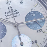 Omega Omega Speed ​​Master 3502.74 Men's SS Watch Automatic Wrap White Shell Dial A Rank Used Ginzo