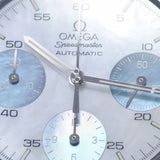 Omega Omega Speed ​​Master 3502.74 Men's SS Watch Automatic Wrap White Shell Dial A Rank Used Ginzo