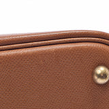 HERMES Hermes Bored 37 Gold Gold Bracket ○ X engraved (around 1994) Ladies Kushbell Handbag B Rank used Ginzo