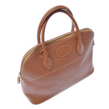 HERMES Hermes Bored 37 Gold Gold Bracket ○ X engraved (around 1994) Ladies Kushbell Handbag B Rank used Ginzo