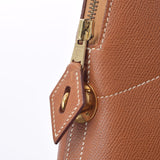 HERMES Hermes Bored 37 Gold Gold Bracket ○ X engraved (around 1994) Ladies Kushbell Handbag B Rank used Ginzo