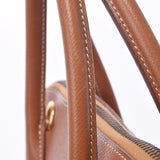 HERMES Hermes Bored 37 Gold Gold Bracket ○ X engraved (around 1994) Ladies Kushbell Handbag B Rank used Ginzo