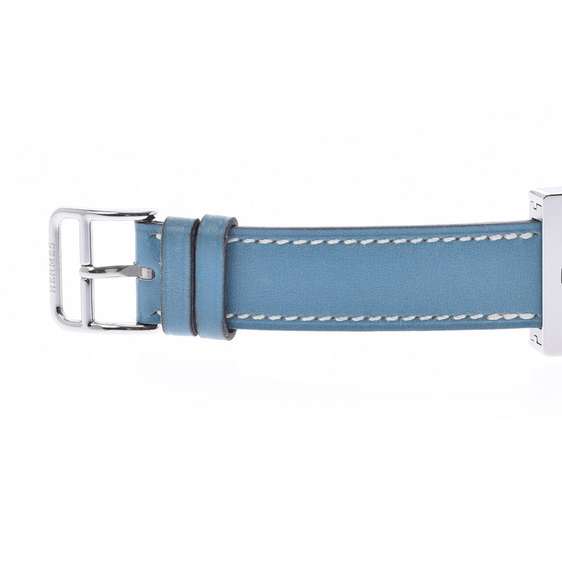 HERMES Hermes Belt Watch BE1.210 Ladies SS/Leather Watch Quartz White Dial A Rank used Ginzo