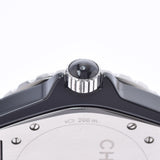 CHANEL Chanel J12 38mm 12P Diamond H1626 Men's Black Ceramic/SS Watch Automatic Black Dial A Rank used Ginzo