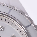 CHANEL Chanel J12 29mm 8P Diamond H2570 Ladies White Ceramic/SS Watch Quartz Shell Dial AB Rank Used Ginzo