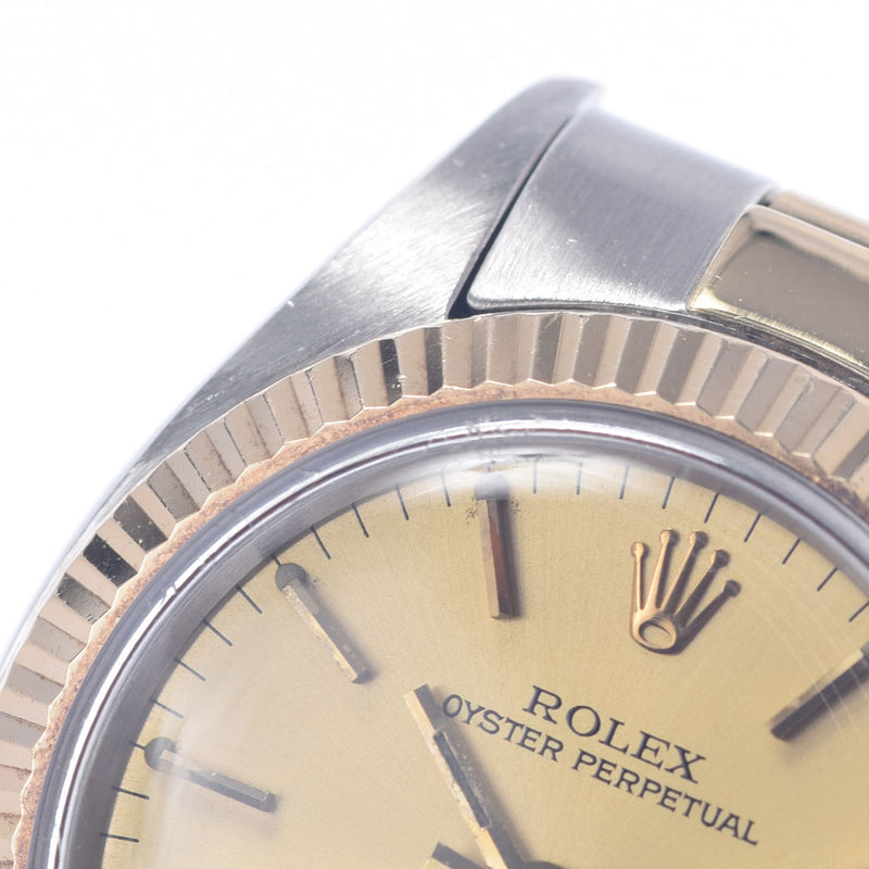 ROLEX Rolex Oyster Purpetur 14k Breath Antique 6719 Ladies YG/SS Watch Automatic Wrap Champagne Dial AB Rank Used Ginzo