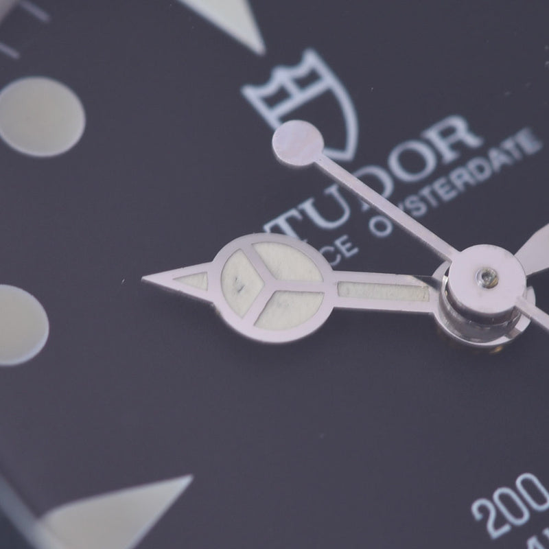TUDOR チュードル ミニサブ プリンスオイスターデイト 73090 ボーイズ SS 腕時計 自動巻き 黒文字盤 ABランク 中古 銀蔵