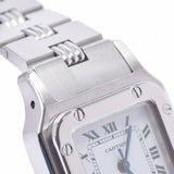 Cartier Cartier Santo Sugarbe SM Antique Dial Classic Ladies SS Watch Automatic White Dial A Rank used Ginzo