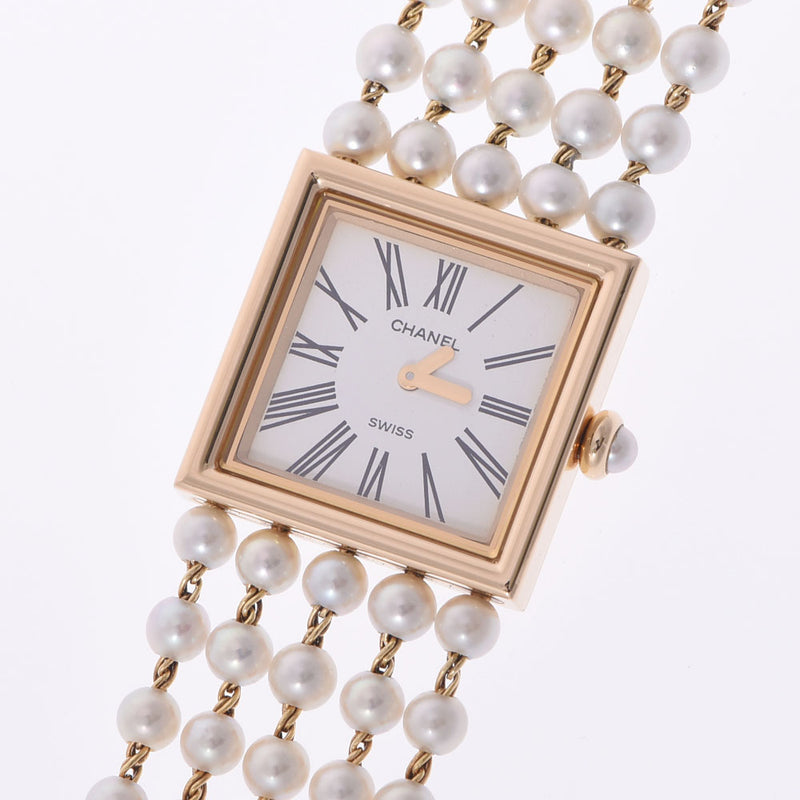 シャネルマドモアゼル パールブレスレット レディース 腕時計 H0007 CHANEL 中古 – 銀蔵オンライン