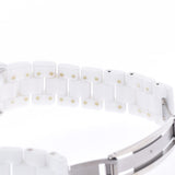 CHANEL Chanel J12 38mm Center Diamond 12P Diamond H1759 Men's White Ceramic/SS Watch Automatic White Dial A Rank Used Ginzo