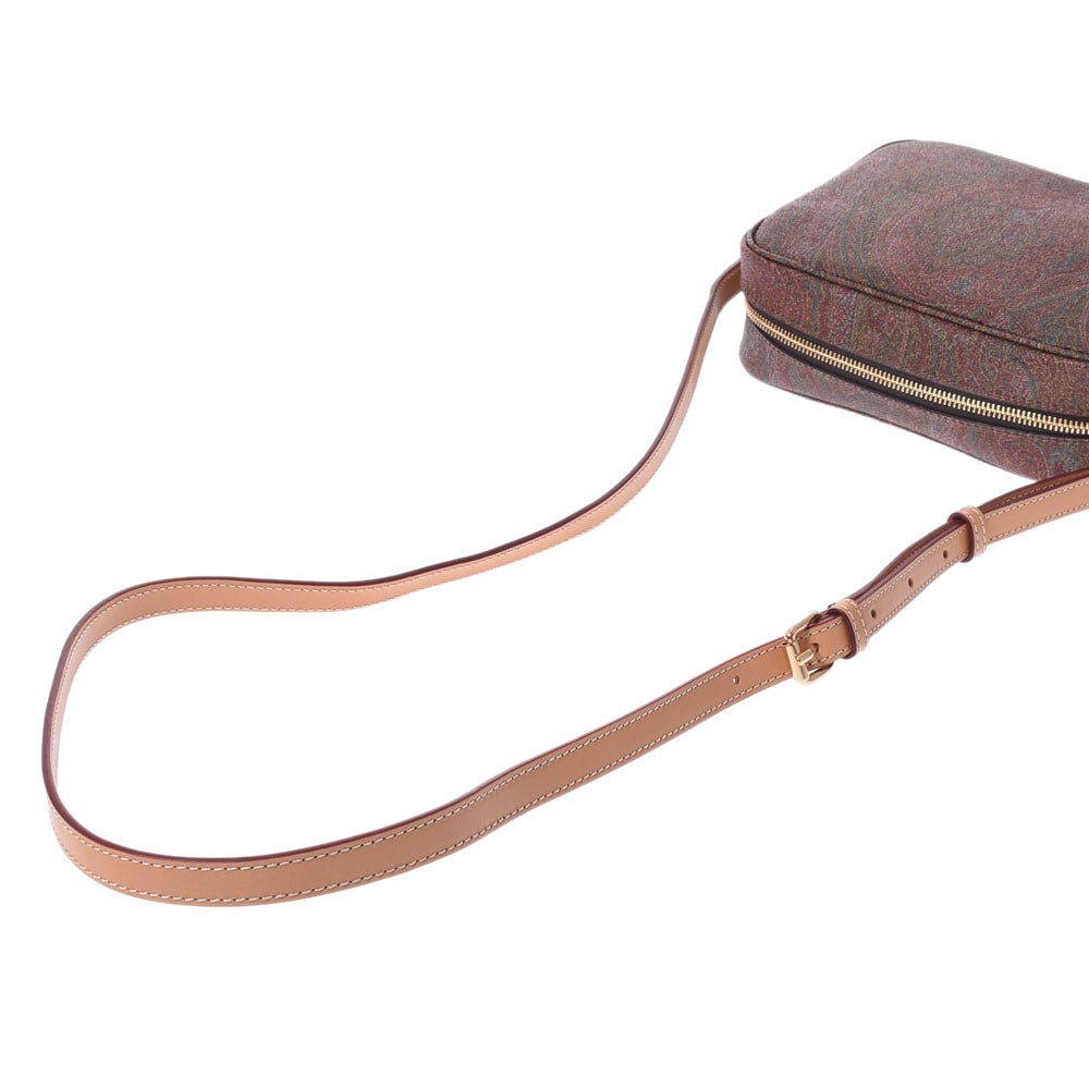 エトロペイズリー柄 マルチカラー レディース PVC ショルダー