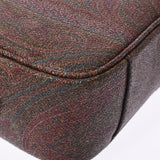 [Mother's Day 50,000 or less] Ginzo Used ETRO Etrapay's Pattern OH666 Multicolor PVC Shoulder Bag