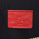 Ginzo used ETRO Etro Paisley Pattern 1I147 Brown/Multicolor PVC Shoulder Bag [Mother's Day 50,000 or less]