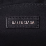 BALENCIAGA Balenciaga Clutch Bag White/Black 420407 Unisex Canvas/Calf Second Bag B Rank used Ginzo