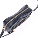 Gucci Gucci Offidia肩带小型黑色517350女士小牛肩袋A级使用Ginzo