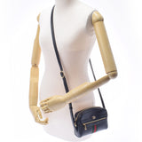 Gucci Gucci Offidia肩带小型黑色517350女士小牛肩袋A级使用Ginzo