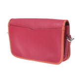 LOEWE Loewe Bicolor Pink/Orange Ladies Calf Shoulder Bag A Rank used Ginzo