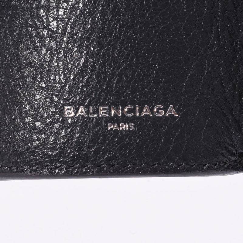 バレンシアガ BALENCIAGA クラシック ミニ ウォレット 477455 3つ折り財布 レザー グレー 未使用