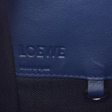 LOEWE Loewehammock Small Navy Blue Ladies Calf 2WAY Bag A Rank used Ginzo