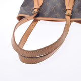 LOUIS VUITTON ルイヴィトン モノグラム バケットPM  ブラウン M42238 ユニセックス モノグラムキャンバス ハンドバッグ Bランク 中古 銀蔵