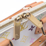 LOUIS VUITTON ルイヴィトン マルチカラー アルマ ブロン(白) M92647 レディース モノグラムマルチカラー ハンドバッグ Bランク 中古 銀蔵