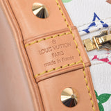 LOUIS VUITTON ルイヴィトン マルチカラー アルマ ブロン(白) M92647 レディース モノグラムマルチカラー ハンドバッグ Bランク 中古 銀蔵