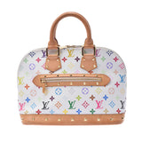 LOUIS VUITTON ルイヴィトン マルチカラー アルマ ブロン(白) M92647 レディース モノグラムマルチカラー ハンドバッグ Bランク 中古 銀蔵