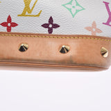 LOUIS VUITTON ルイヴィトン マルチカラー アルマ ブロン(白) M92647 レディース モノグラムマルチカラー ハンドバッグ Bランク 中古 銀蔵