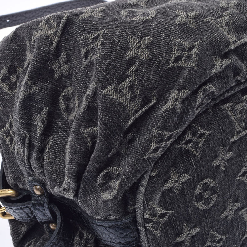 Louis Vuitton Denim XS 14145 Noir Ladies Monogram Denim Shoulder Bag M95608 LOUIS  VUITTON Used – 銀蔵オンライン