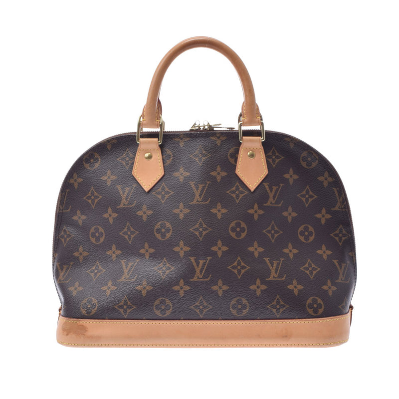 Louis Vuitton Alma New 14145 Brown Ladies Monogram Canvas Handbag M53151 LOUIS  VUITTON Used – 銀蔵オンライン