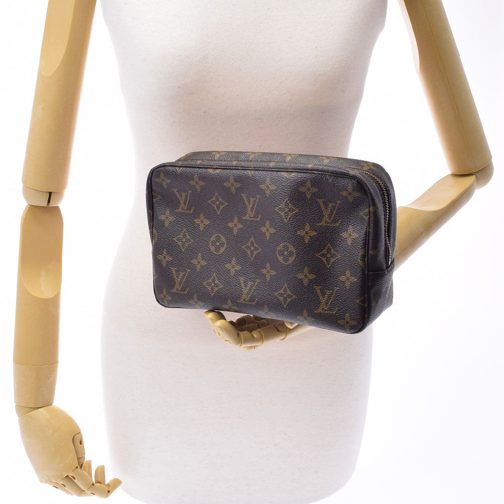 ルイヴィトントゥルーストワレット 23 14145 ブラウン レディース モノグラムキャンバス ポーチ M47524 LOUIS VUITTON 中古  – 銀蔵オンライン