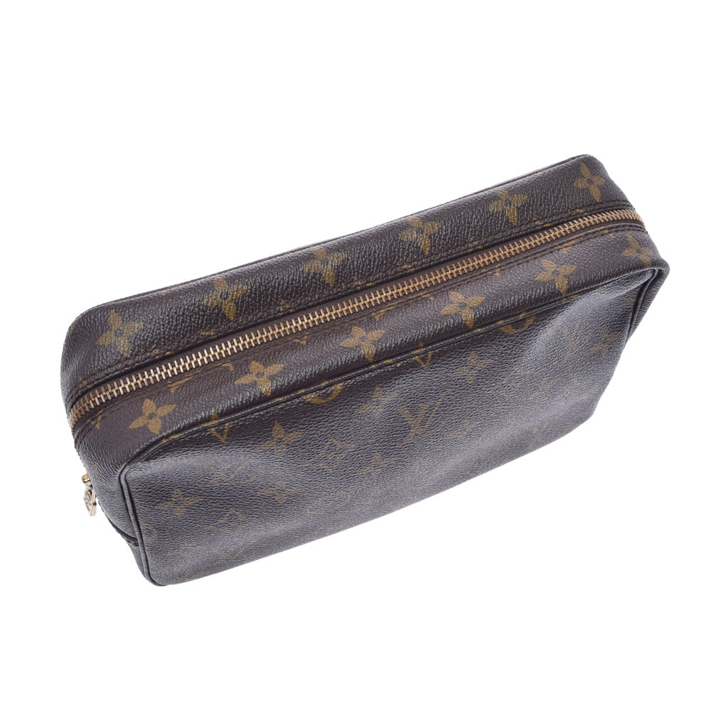 ルイヴィトントゥルーストワレット 23 14145 ブラウン レディース モノグラムキャンバス ポーチ M47524 LOUIS VUITTON 中古  – 銀蔵オンライン