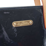 LOUIS VUITTON Louis Vuitton Verni Bell Vue PM Blue Nui M93671 Ladies Monogram Verni Leather Handbag B Rank used Ginzo