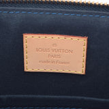 LOUIS VUITTON Louis Vuitton Verni Bell Vue PM Blue Nui M93671 Ladies Monogram Verni Leather Handbag B Rank used Ginzo