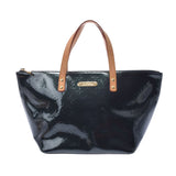 LOUIS VUITTON Louis Vuitton Verni Bell Vue PM Blue Nui M93671 Ladies Monogram Verni Leather Handbag B Rank used Ginzo